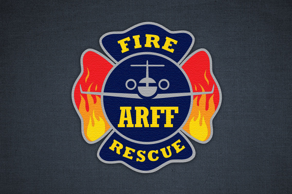 Airport Rescue Fire Fighters patch
