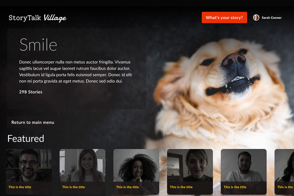 woman recording a video